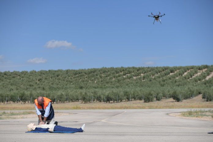 Vodafone Realiza Un Vuelo Con Un Dron De Emergencias Controlado Por G