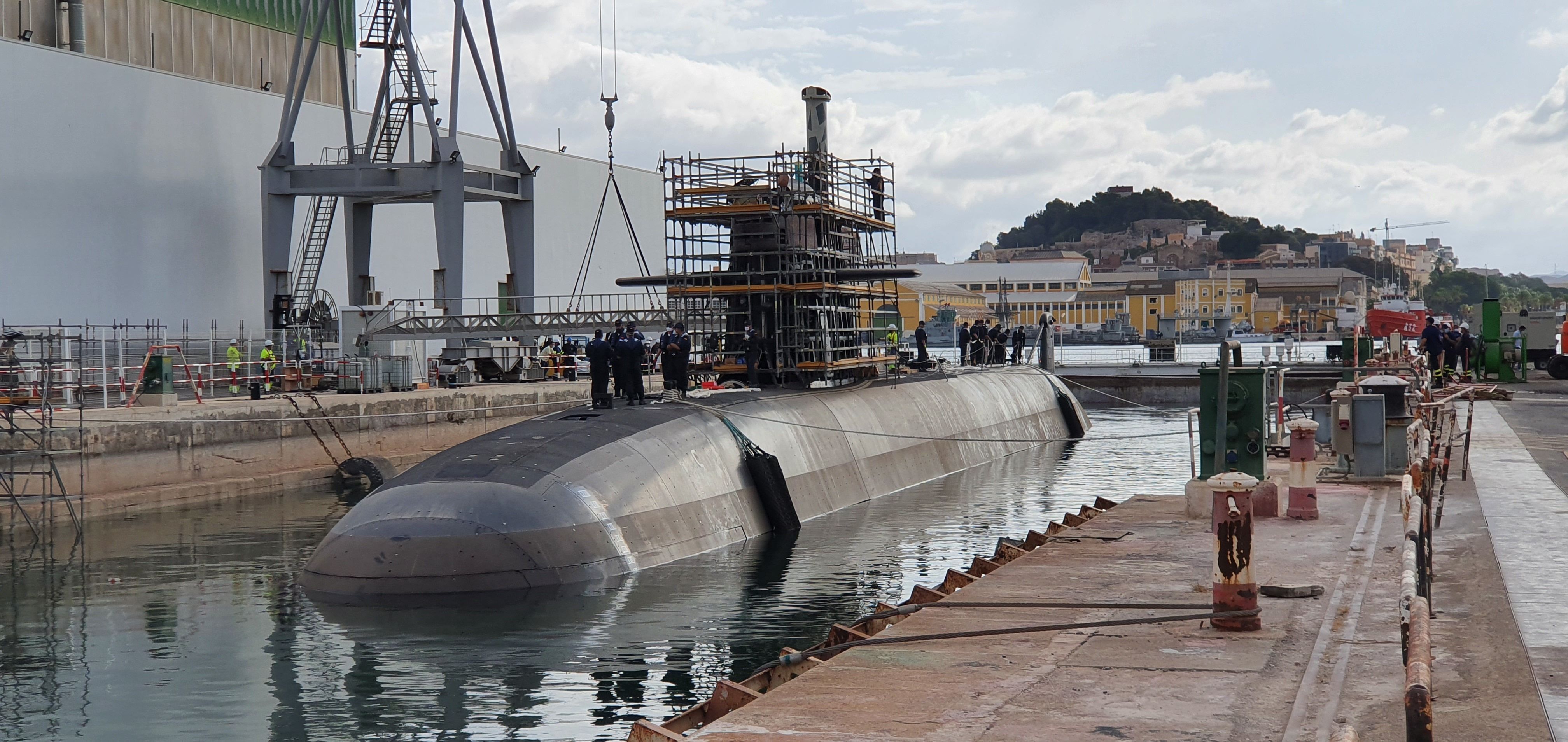 El Submarino S-81 Realiza Su Primera Navegación