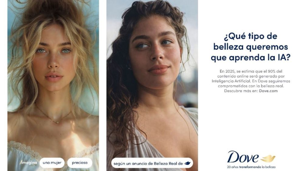 Imagen de la campaña de Dove