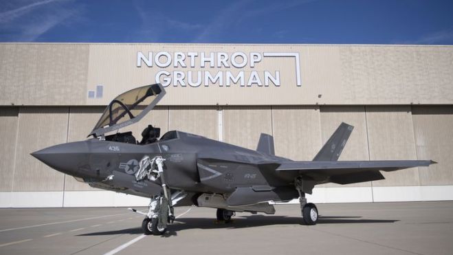 F 35, la joya de la corona. Fuente: Northrop Grumman.