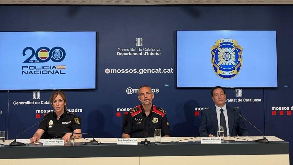 Eva María Segura, José Ángel Merino y Joaquim Trindade durante la rueda de prensa (Foto: Europa Press) 