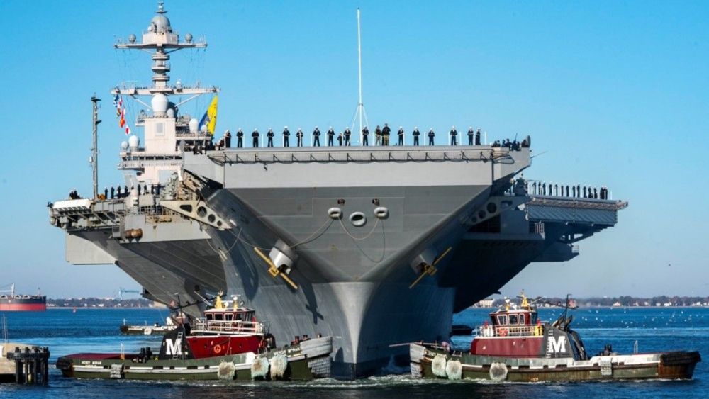 USS Gerald R. Ford en Norfolk. Fuente: US Navy