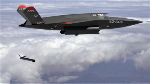 XQ-58A Valkyrie. Fuente: US Airforce