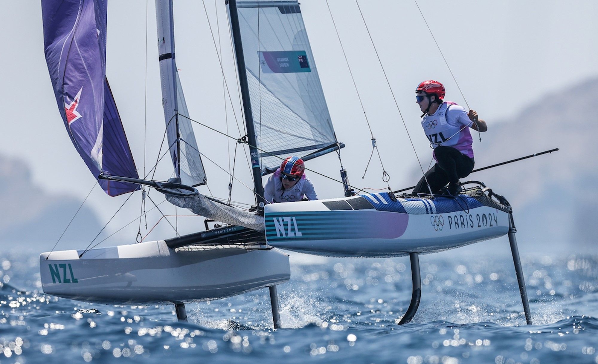 Regatistas de la Loius Vuitton 37ª America&#39;s Cup brillan en los Juegos de París con 6 medallas olímpicas