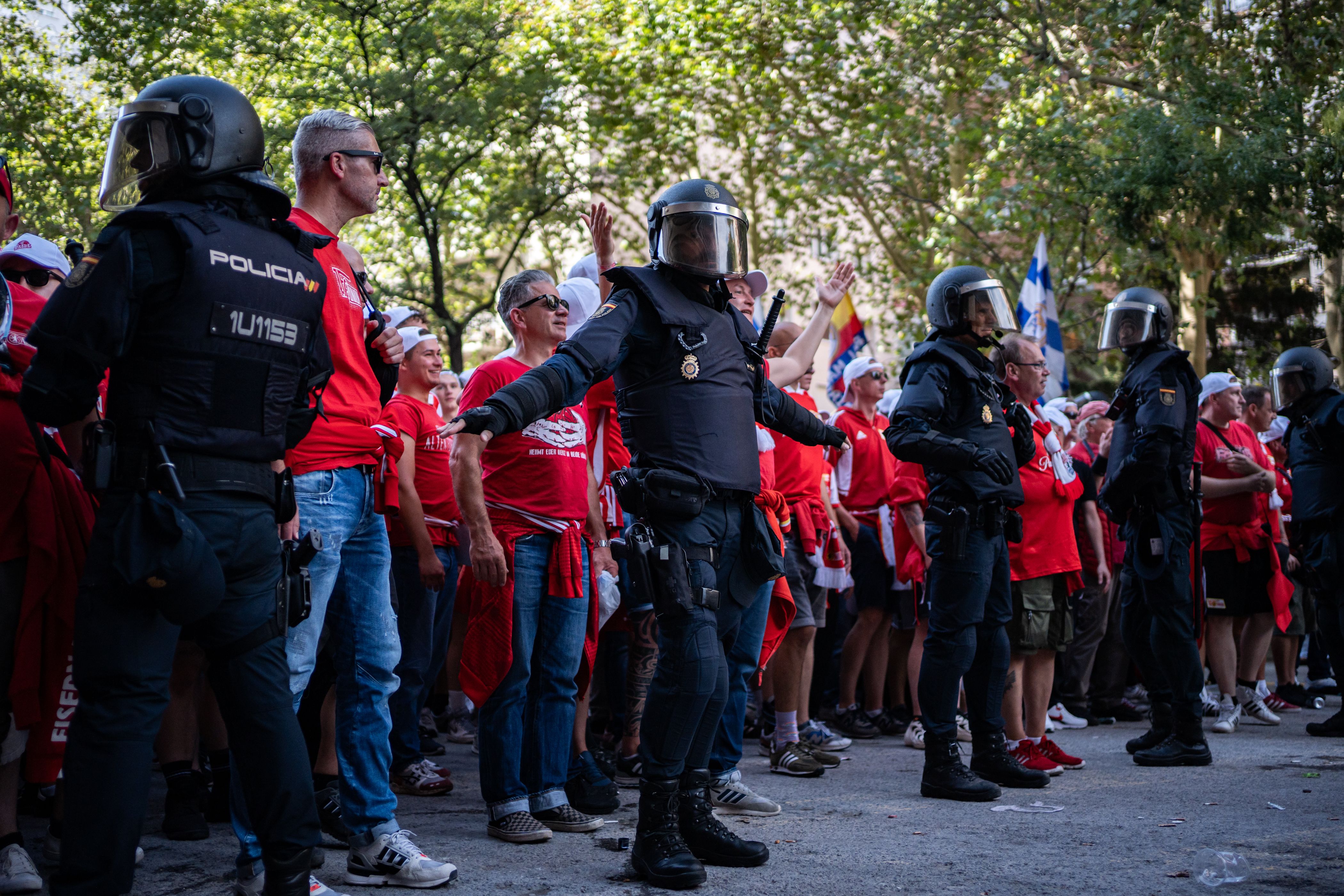 Jupol reclama que LaLiga asuma los costes de los dispositivos policiales de esta temporada