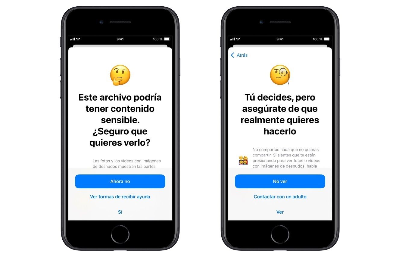 Apple permitirá a los menores denunciar si reciben fotos o videos con desnudos