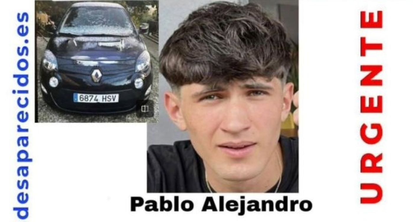 Encuentran sin vida a Pablo Alejandro, el joven de 19 años desaparecido hace 10 días