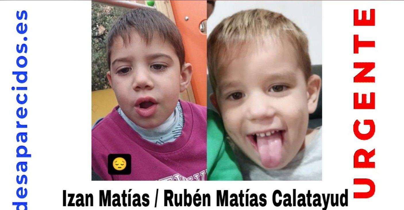 Hallan los cuerpos de Rubén e Izan: los hermanos de 3 y 5 años desaparecidos por la DANA