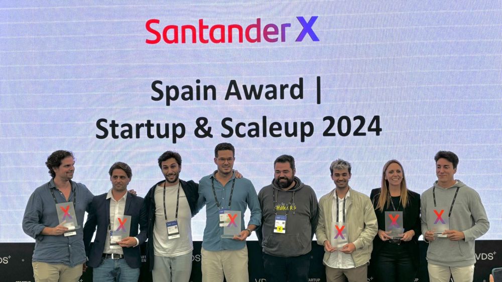 Ganadores Santander X Spain Award | Startup & Scaleup 2024 | Foto: Banco Santander