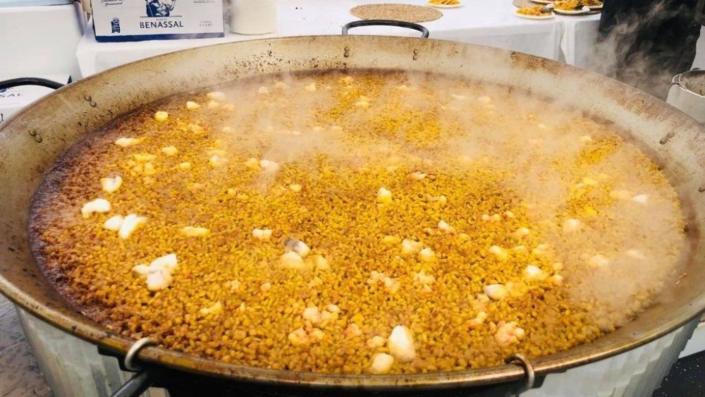 Paella gigante. Foto: Ayuntamiento de Valencia.