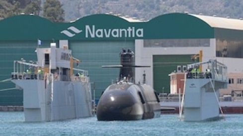 Submarino español S-80 Isaac Peral. Foto: Navantia