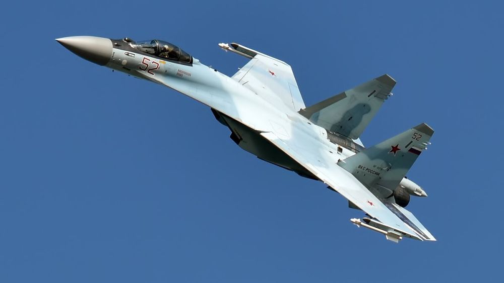 Caza ruso Su-35S. Foto: Wikimedia.