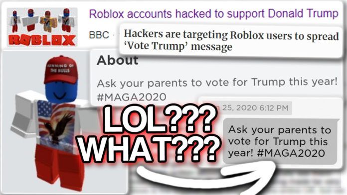 Hackean Miles De Cuentas De Roblox Para Apoyar A Trump